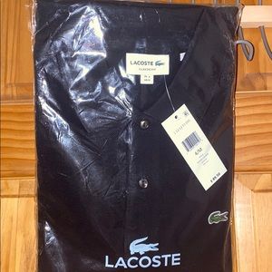 Black Lacoste Polo Shirt